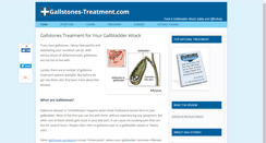 Desktop Screenshot of gallstones-treatment.com