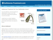 Tablet Screenshot of gallstones-treatment.com